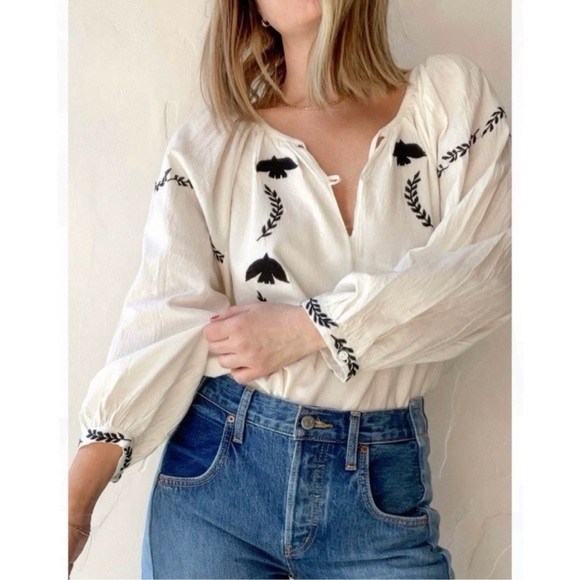 Emerson Fry Lucy Dove embroidered top - Picture 3 of 12